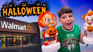 WALMART HALLOWEEN 🎃🇺🇸 2024 - Fantasias e decorações *Mostrei tudo*