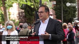 Llorente (Alcalde Leganés): "La gestión ha sido horrible,  dejaban morir a las puertas del Hospital"