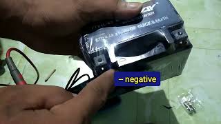 unboxing, DAYWAY battery from LAZADA, check voltage👍👍👍 LEGIT😃😃😃😃😃