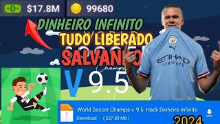 INCRÍVEL!!!WORLD SOCCER CHAMPS 9.5 SEM BUGS,SALVANDO CARREIRA COM DINHEIRO INFINITO ATUALIZAD