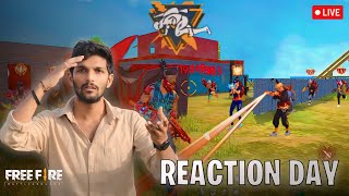 FREE FIRE TELUGU FACE CAM SHORT LIVE || 😱REACTIONS DAY🥵 🎯ROAD TO 25K SUBS 🎯#NFG #1vs3 #1v2 #1v1