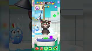 My talking tom2 game play//Tom eating food made baby tom2wow#youtubevideo #mytalkingtom2#funnytom2