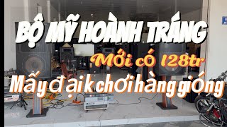 Loa Mỹ cao cấp nhất Am 7315 lên bộ mới có 128Tr mấy thằng bán hàng xanh đỏ loa ráp cũng trên trăm