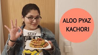 kachori recipe | Aloo pyaaz ki khasta kachori | pyaaz kachori chaat recipe