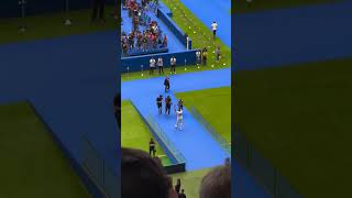 Presentation of Kylian Mbappe to Real Madrid at the Santiago Bernabeu