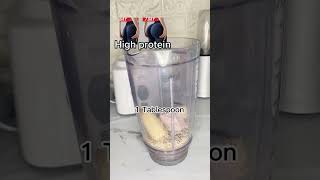 High protein to grow butt and weight loss 🧆 #highproteinrecipes #proteinshakes  #viralvideo