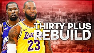 THE 30+ YEAR OLD REBUILD CHALLENGE! NBA 2K24