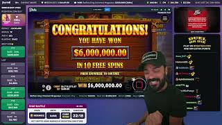 $6M Max Win on Buffalo King Untamed Megaways! 6-24-24