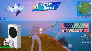 Fortnite Ranked Reload Remix on Xbox Series S | Keyboard and Mouse Gameplay | 120fps | Solo