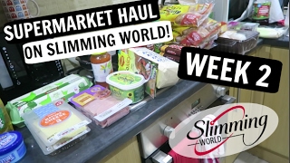 Supermarket Haul on Slimming World #2