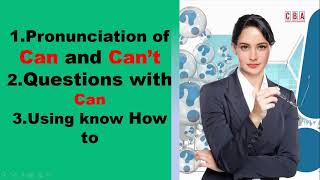 Can & Can’t I Episode 12-2 I English Grammar