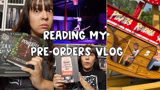 Actually Reading The Books I Pre-Order | Reading Vlog