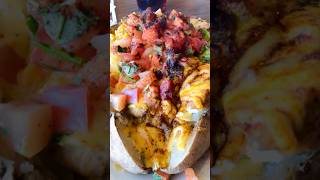 Pollo Mexicano Baked Potato #life #fun #food #yummy #eating #shorts #lifestyle #dinner #lunch #yum