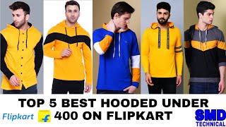 TOP 5 BEST HOODED | T-SHIRT UNDER 400 ON FLIPKART