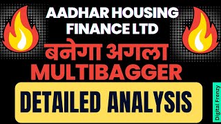 AADHAR HOUSING FINANCE LTD बनेगा अगला MULTIBAGGER | DETAILED ANALYSIS | Digital Frenzy