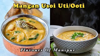 Mangan Usoi Ooti/Uti Thongba l Yellow peas & Bamboo shoot Stew/Dal l Manipuri Food Recipe