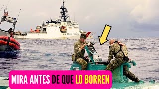 La Guardia Costera intercepta un extraño barco azul. ¡No creerás lo que hay dentro!