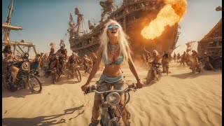 M3TANOIA - Force Majeure (Burning Man Festival 2024 - 100% AI Music Video, SDXL, Kling, LUMA, VIDU)