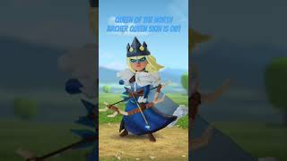 Archer Queen - Queen of the North Skin Showcase || Clash of Clans Winter 2024