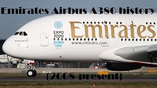 Fleet History - Emirates Airbus A380 (2008-present)