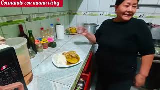 cómo hacer seco de pollo al estilo de mama vicky...