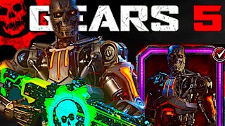 Gears Of War 5 Gameplay- TERMINATOR Character Skin Multiplayer Gameplay!