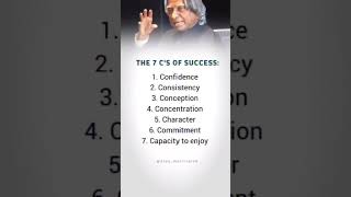 the c*s of success #abdul klam sir #motivational #ytshorts