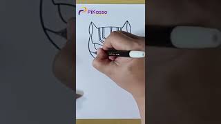 How to Draw Black Panther Easy in Less Than One Minutes