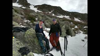 Tuckerman Ravine with Colby and Beaudog 4-28-24