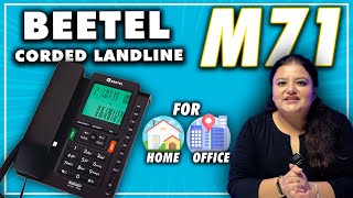 Beetel M71 Landline Phone for Home & Office | Best Landline in 2024