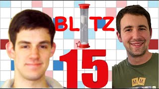 Blitz Scrabble Battle 15 vs. Joey Mallick!