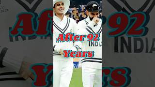 Indian 🇮🇳👑 Cricket Team Created History After 92 Years #cricket #indiancricketer #video #shorts