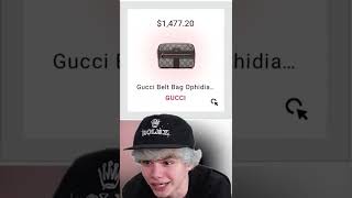 Insane Gucci Unboxing 📦 - Lootie.com #Shorts