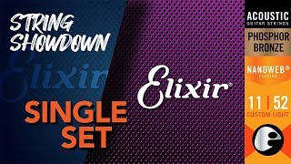 Guitar String Showdown: Single Set | Elixir Phosphor Bronze Acoustic Guitar Strings