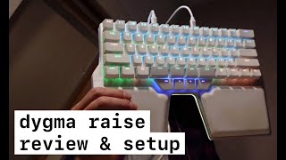 Dygma Raise REVIEW - almost too shiny, but useful