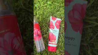 Poppy layering combo #bathandbodyworks #perfume #perfumelayering #poppy #taylorswift #fragrance