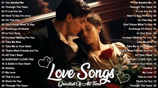 Best Sweet Love Songs Ever || Most Popular English Love Songs With Lyrics || Songs Of Yesterday