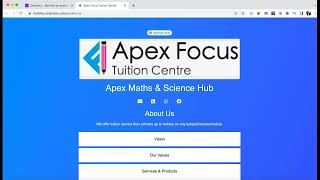 MyLinks On Acalytica - Apex Focus Tuition Centre