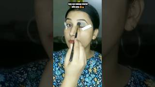 Easy eyemekeup tutorial ??😂l#trendingshorts #shortsfeed #ytshorts#viral#youtubeshorts