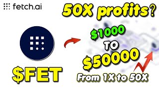 Fetch ai FET: Earn 50X Returns with This Easy Method!