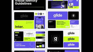 Branding Design Inspiration: Glide Brand Identity by Sayyid Ahsan for Selasa Agency