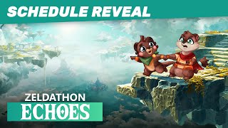 Zeldathon Echoes - Schedule Reveal