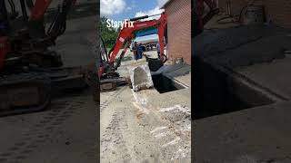 Construction Fail Goes Wrong, Resulted in Huge Mess! #shorts