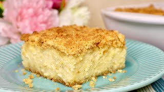 Творожная запеканка . Очень вкусная. Рецепт из детства / Cottage cheese casserole. Recipe. Eng sub