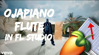 Kcee - ojapiano " making flute in fl studio " & How to make Afro beat 2023 Asake , Davido flp projet