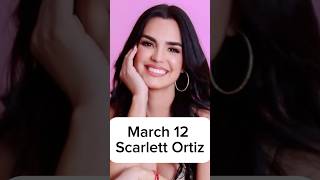 Happy Birthday to Scarlett Ortiz!