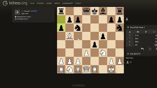 Atomic Chess! Playing Against Stockfish Level 1 Bot. #chess #chessgame #bot #lichess