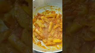 মশলা আলু ঢেঁড়স। Masala Aloo Bhindi। #youtubeshorts #shot #shorts #short #masalaaloobhindi #bhindi