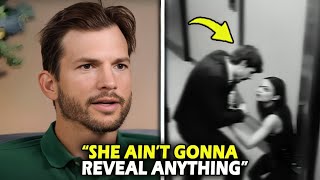 Ashton Kutcher FREAKS OUT When Mila Kunis Spills His Secrets On Live TV!