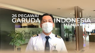 26 Pegawai Garuda Indonesia Menjawab Pertanyaan Tentang Jalan-Jalan #HUTGA73